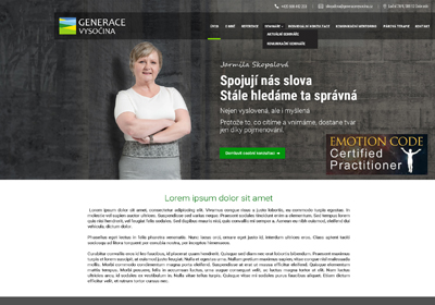 web - generace vysočina